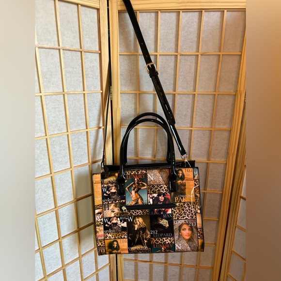Boutique Stylish Women's Fashion Print Bag - Picture 4 of 16